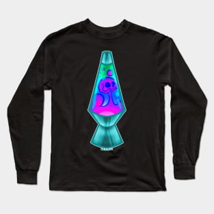 Groovy Ghoul Lava Lamp (Cool Version) Long Sleeve T-Shirt